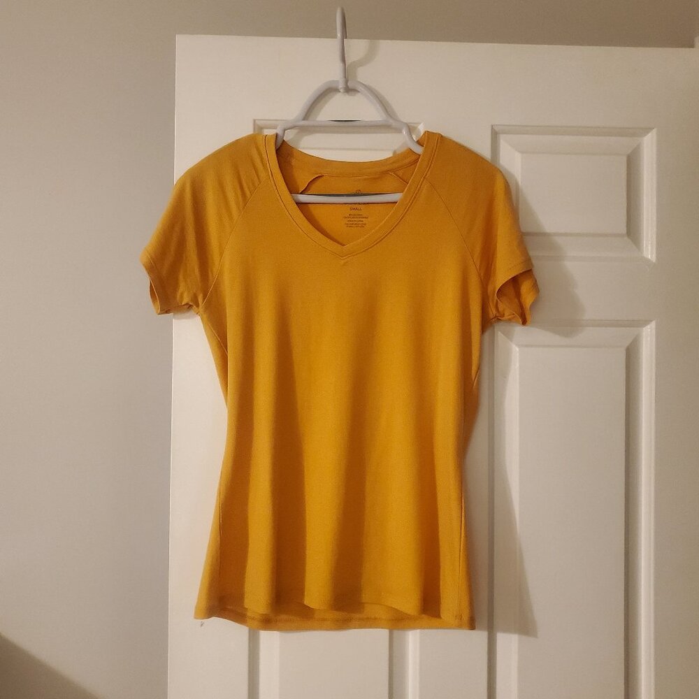 Woolx Mia short sleeve V-neck, size S (EUC)